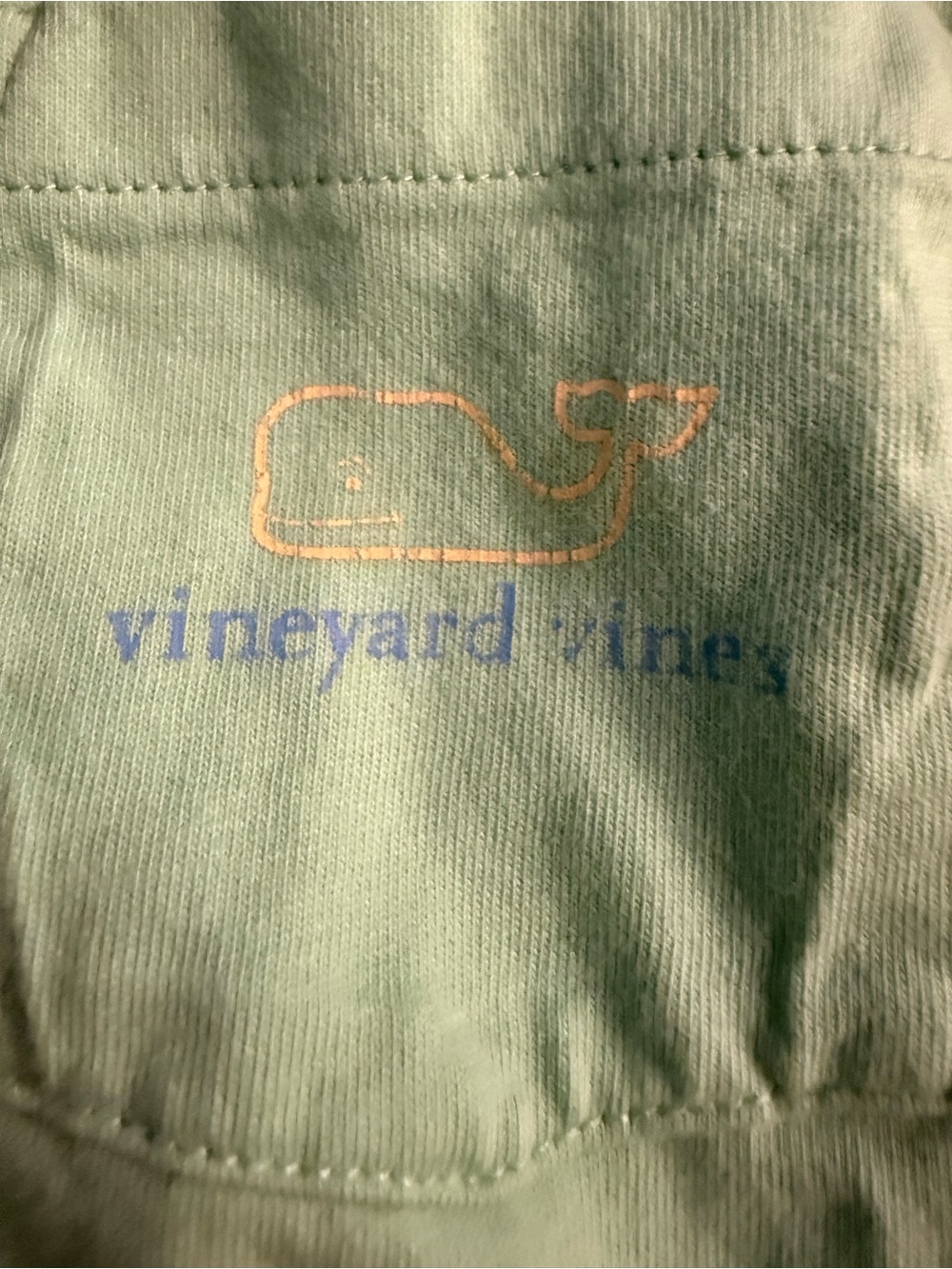 Vineyard Vines Kids Long-Sleeve Pocket Tee - Mint - Picture 3 of 4